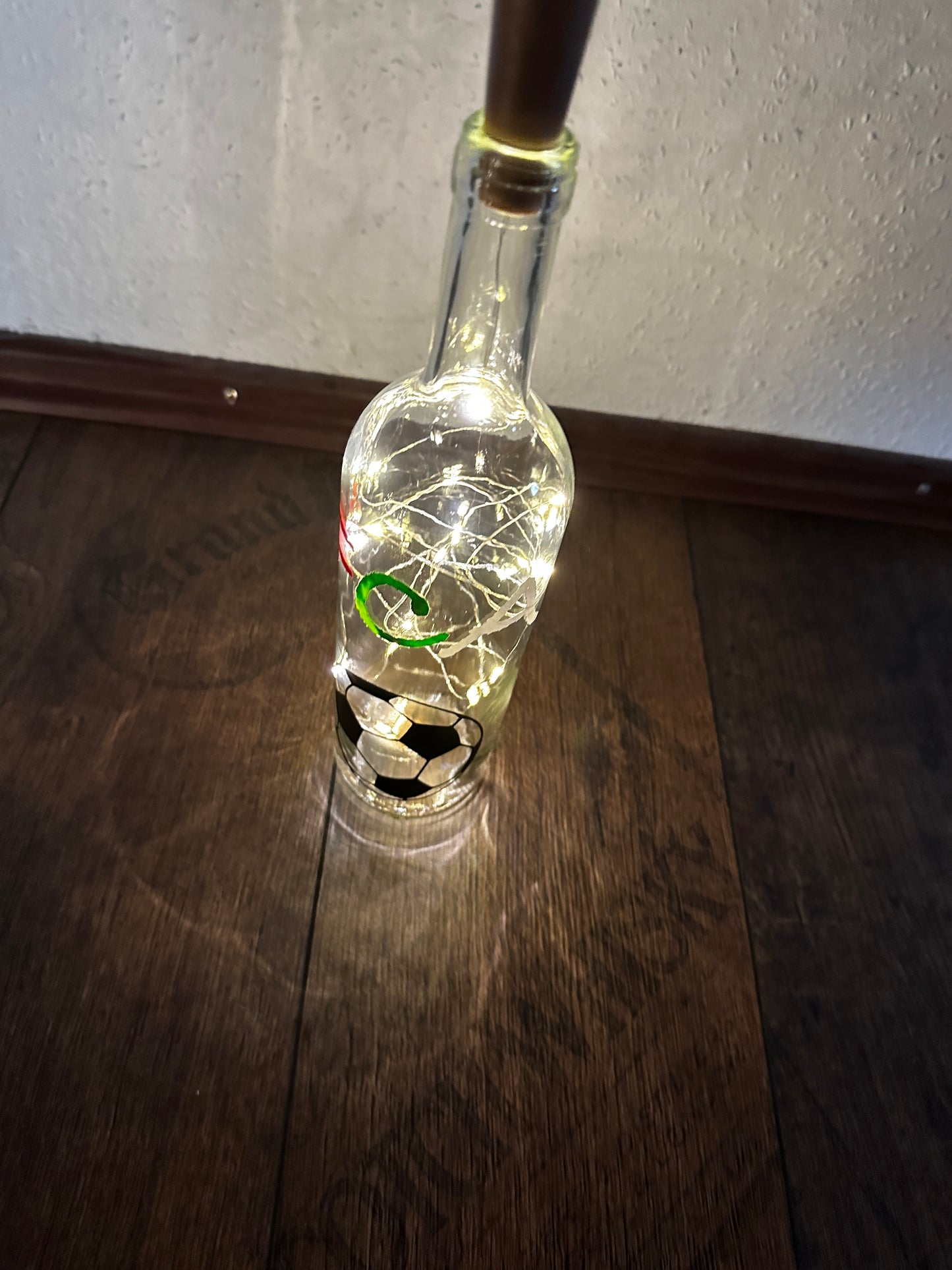 Flaschen mit LED-Beleuchtung